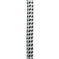 1852 Mooring line double braided 18 mm 15 m white/black