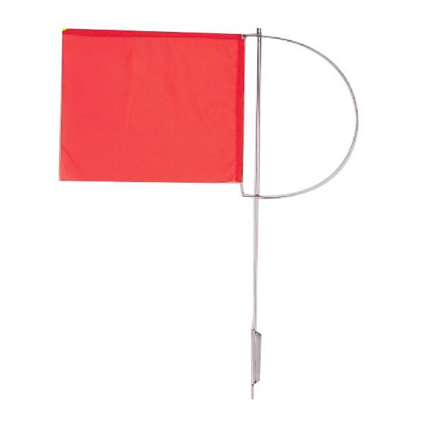 Wind indicator red flag 130 mm