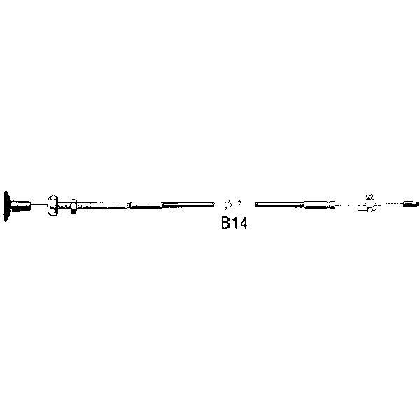 Ultraflex kill switch cable 14 ft