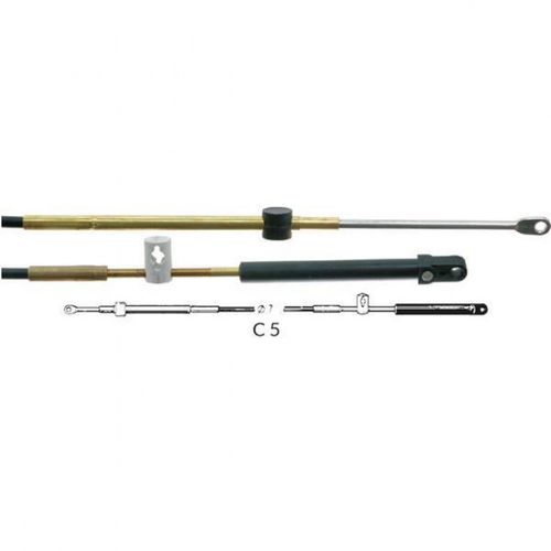 Ultraflex C5 Control Cable for Quicksilver, 7 ft