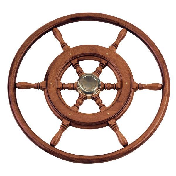 Steering wheel with wooden rim Ø60