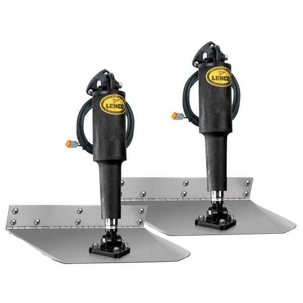 Lenco trim tab set 9x9" without panel