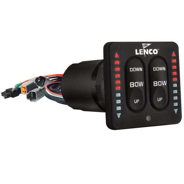 Lenco panel 12/24V with indicator/retractor