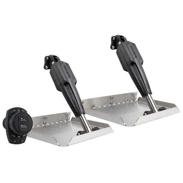 Lenco 12"x12" Edge Mount Trim Tab Kit with Pro Control Assi