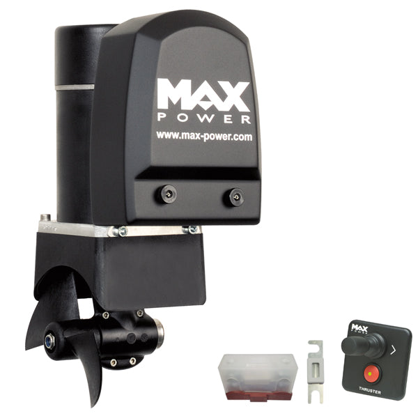 Max Power Bow Thruster Kit CT25 12V incl. Joystick, fuse 150 amp