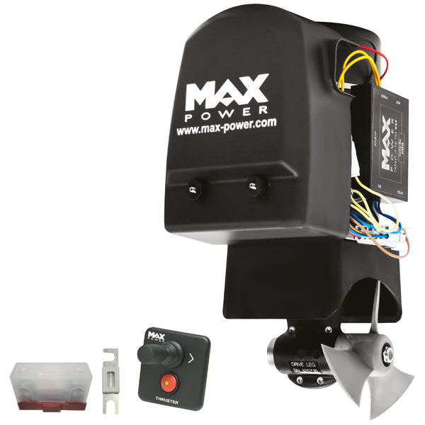 Max Power bow thruster kit CT35 12V incl. Joystick, fuse 175 amp