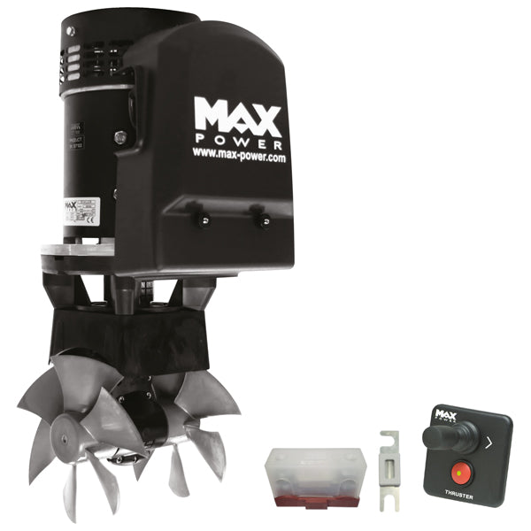 Max Power Bow Thruster Kit CT100 12V incl. Joystick, fuse 400 amp