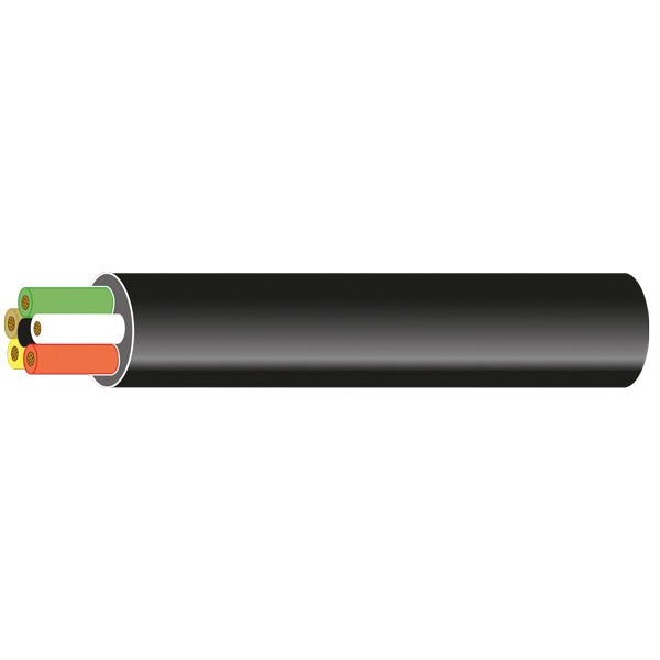 Max Power cable for control current 6 x 0.5 mm2 black