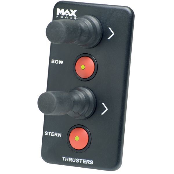 Max Power Joystick 12/24V twin black
