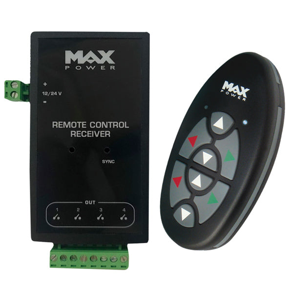 Max Power Wireless Remote Control + Receiver for Bow Thruster