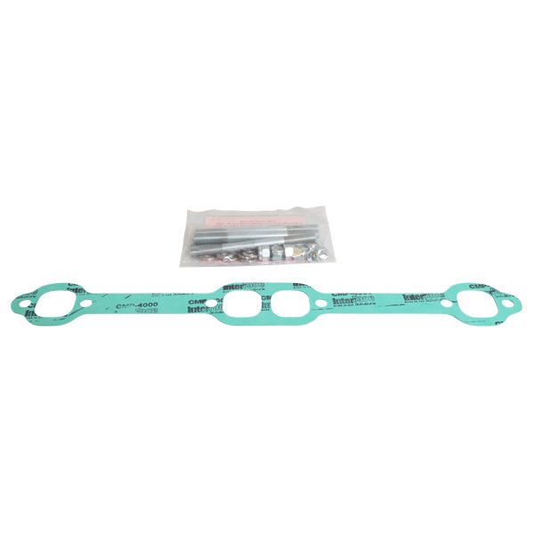 Gasket and bolt to/from manifold.