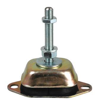 Engine mounting 100kg. shore 55 16mm