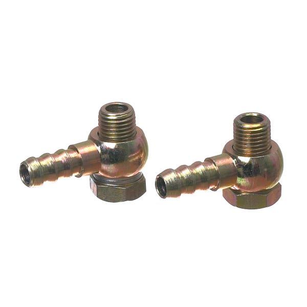 CAV Hose Nipple Set 8mm Angled Pair