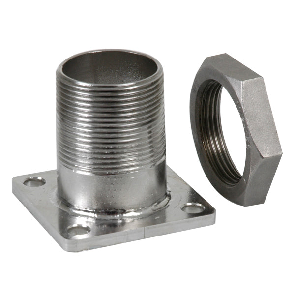 Flange with connection to belly RF