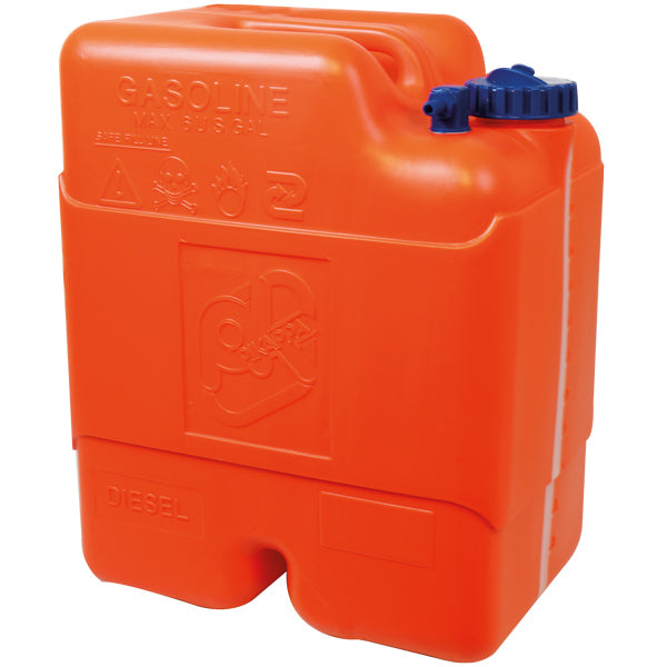 Plastic fuel can 22L 40x33x24cm