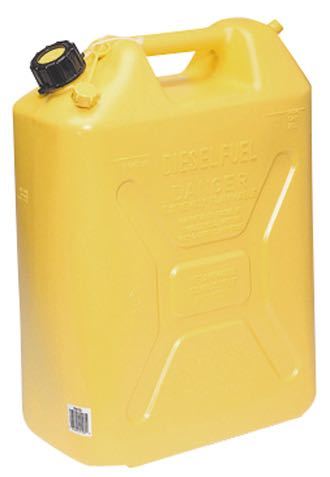 Diesel can Scepter 20L yellow military style