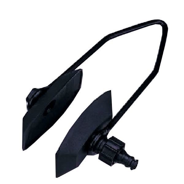 Flush pipe square with branch