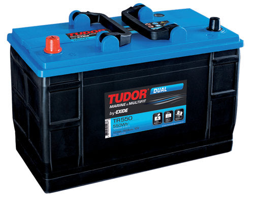 Tudor/Exide Battery Nautilus 115 Ah Dual