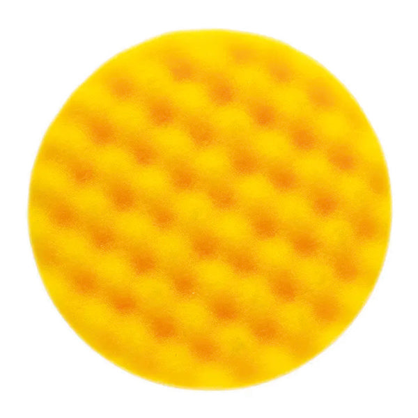 Mirka rubbing pad waffle foam yellow Ø 85 mm 2 pcs