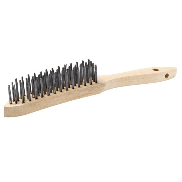 Wire brush 3 rows 30 mm wire