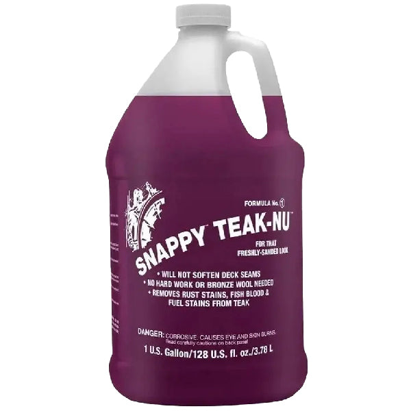 Snappy Teak-nu nr 1, 3,8 liter