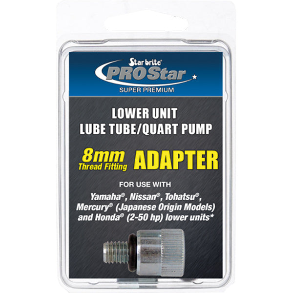 Star Brite 8mm adapter for gear oil pump
