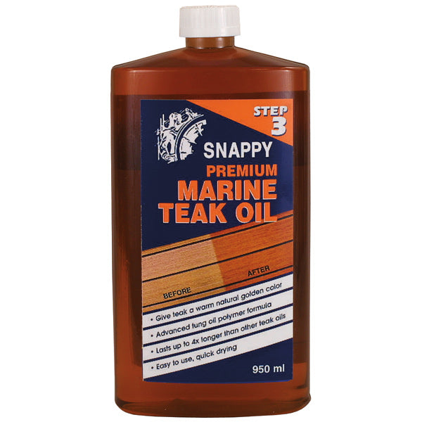 Snappy Premium Teak Oil 950ml