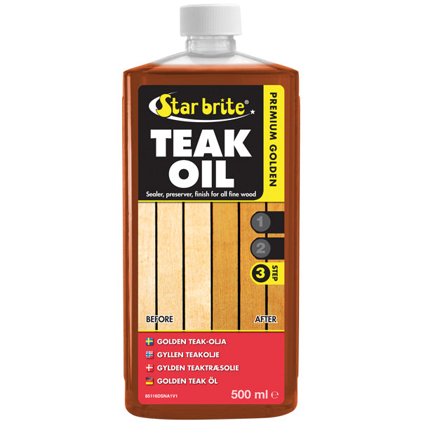 Star Brite Premium Golden Teak Oil 500ml