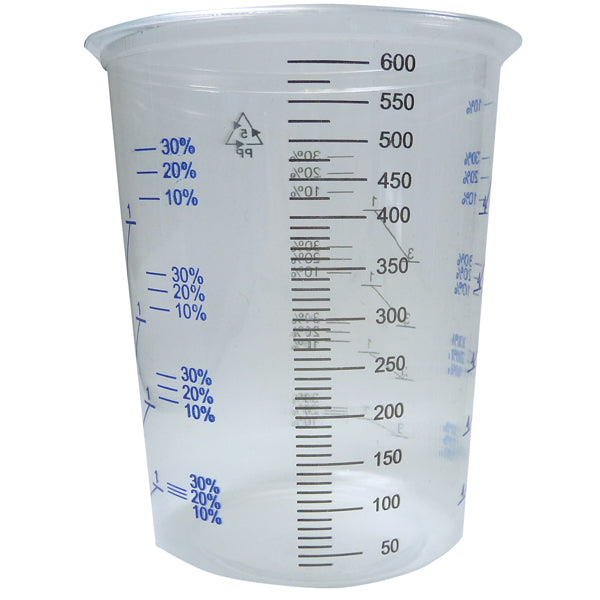 Mixing cup 600 ml, pack of 25
