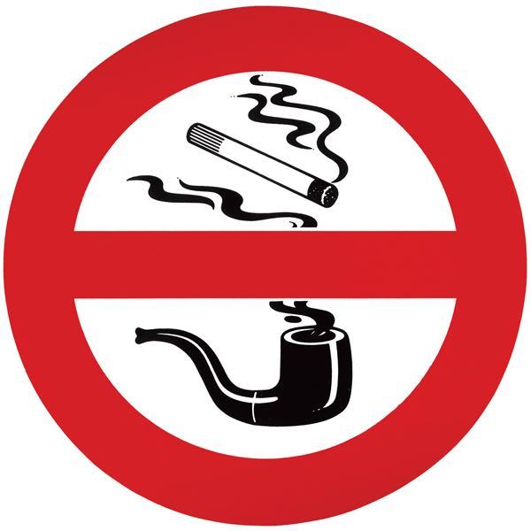 No smoking - sticker