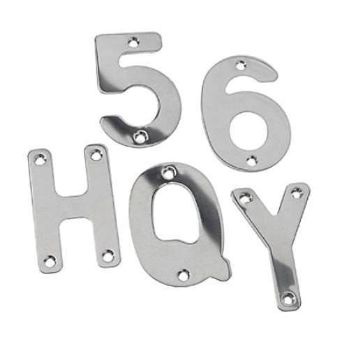Roca 4 figure 75 mm SS for teak sign