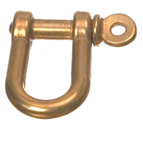 Brass D-shackle 8 mm