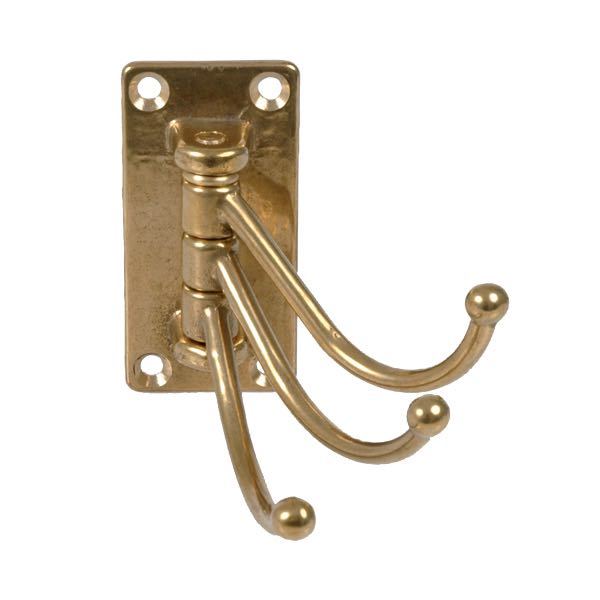 Brass hook 3 pins.