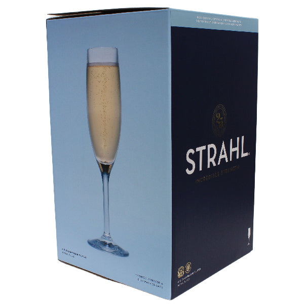 Strahl Polycarbonate Champagne Glass 166 ml. 4 pcs in gift box