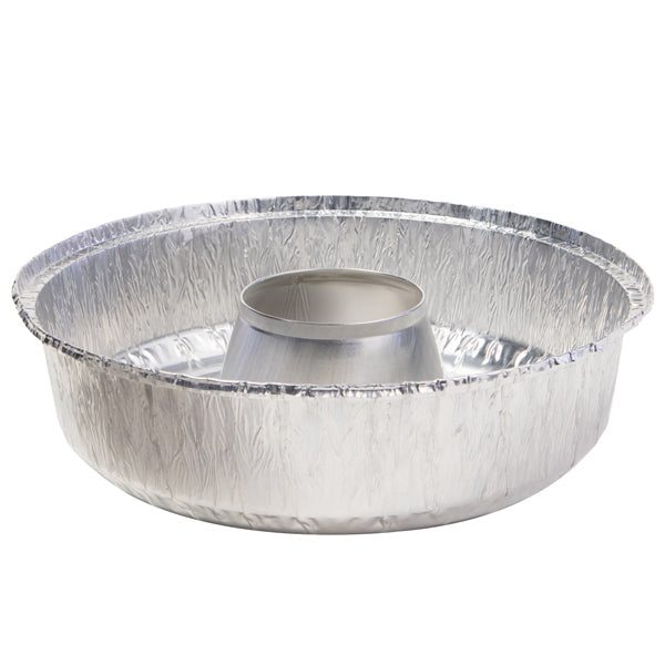 Omnia foil container with cardboard lid, 5 pcs