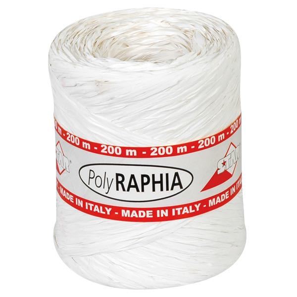 Gift ribbon - white - 200 m