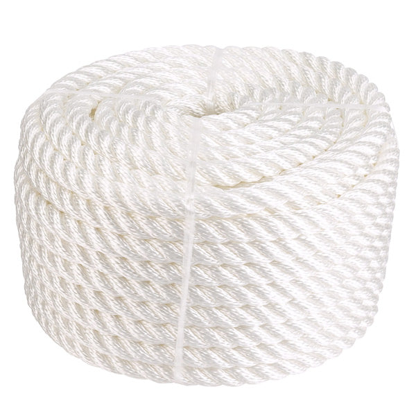 3-Strand PP rope white Ø14 mm 30 meters